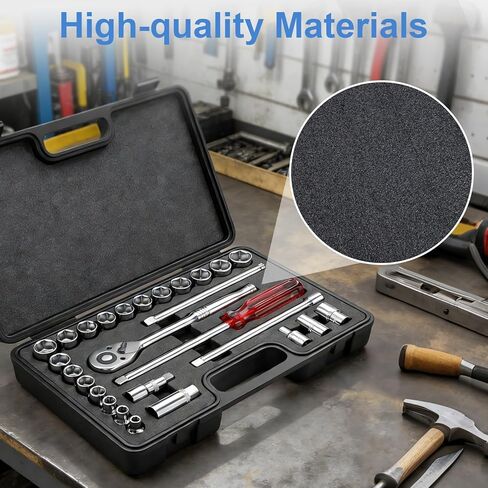 3 PCS Customizable Polyethylene Foam, 54" x 15.7" x 2" Polyethylene Foam Sheet, Apart Insert Pad Cushion Foam, Easy to Cut, for Cases, Toolbox Storage, DIY Crafts, Black in Saudi Arabia