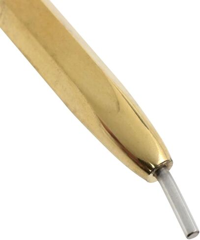 Brass violin alloy wrench 66x7mm/ 2.59x0.27 inch violin shoulder rest shaft screwdriver wrench tool violin chin rest screw key chin rest screw key suitable for most violins 1pcs in Saudi Arabia