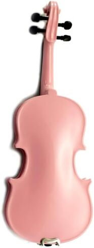 SKY 1/10 Size Violin with Lightweight Case, Brazilwood Bow, and Bright Pink Color in Kuwait