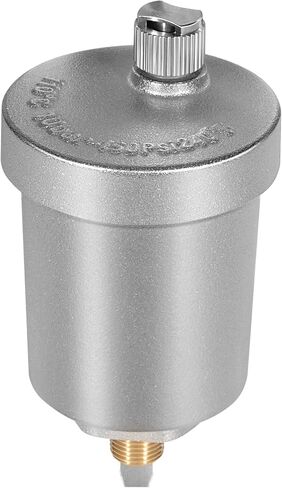 Automatic Float Valve, 400-4 1/8-Inch Male NPT Thread Air Bleeder Release Vent Valve with Nickel Plated for Heavy-Duty, Automatic Air Vent with Male Thread for Hot Water Radiator Boiler Heat System in Saudi Arabia