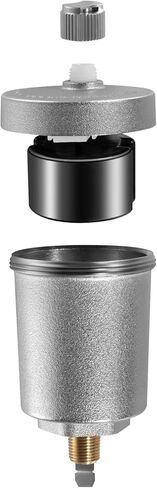 Automatic Float Valve, 400-4 1/8-Inch Male NPT Thread Air Bleeder Release Vent Valve with Nickel Plated for Heavy-Duty, Automatic Air Vent with Male Thread for Hot Water Radiator Boiler Heat System in Saudi Arabia