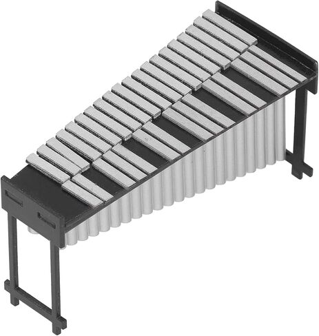 Mini Marimba، مادة الراتنج، مظهر لامع، ملمس لامع، نمط لطيف، آلة موسيقية مصغرة، مع صنعة متقنة، لتزيين الطاولة هدية موسيقى L in Kuwait