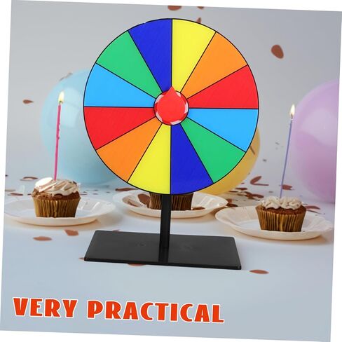 Mobestech Dry Erase Spinning Prize Wheel Portable Game Spinner for Parties Classroom Activities and Tabletop Use Slot Roulette Wheel for Interactive Fun and Easy DIY in Saudi Arabia