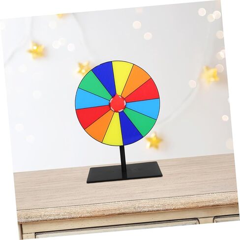 Mobestech Dry Erase Spinning Prize Wheel Portable Game Spinner for Parties Classroom Activities and Tabletop Use Slot Roulette Wheel for Interactive Fun and Easy DIY in Saudi Arabia