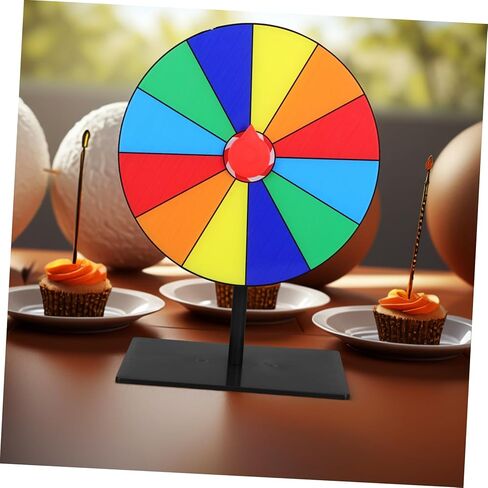 Mobestech Dry Erase Spinning Prize Wheel Portable Game Spinner for Parties Classroom Activities and Tabletop Use Slot Roulette Wheel for Interactive Fun and Easy DIY in Saudi Arabia