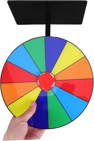 Mobestech Dry Erase Spinning Prize Wheel Portable Game Spinner for Parties Classroom Activities and Tabletop Use Slot Roulette Wheel for Interactive Fun and Easy DIY in Saudi Arabia