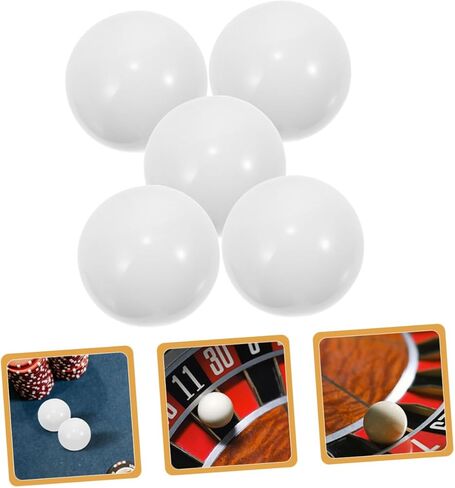 Yardwe 5Pcs Roulette Wheel Beads Elegant Replacement Beads for Roulette Game Compatible with Wheels for Interactive Gaming Experience in Kuwait