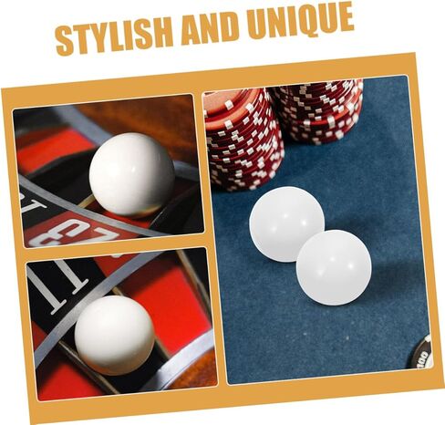 Yardwe 5Pcs Roulette Wheel Beads Elegant Replacement Beads for Roulette Game Compatible with Wheels for Interactive Gaming Experience in Kuwait