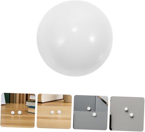 Toyvian 10pcs Acrylic Roulette Beads for Tabletop Games Versatile Gaming Props for Home Use Parties Bars Smooth Rolling White Balls for Roulette Wheels in Kuwait