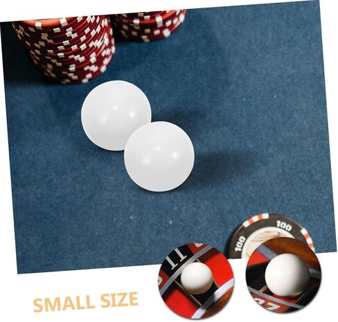 HANABASS 3pcs Resin Trackball Roulette Wheel Beads Roulette Game Beads Balls Wheel for Party in Kuwait