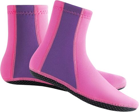 3mm Wetsuit Socks Camouflage Neoprene Socks Dive Booties for Women Men Swimming Diving in Kuwait