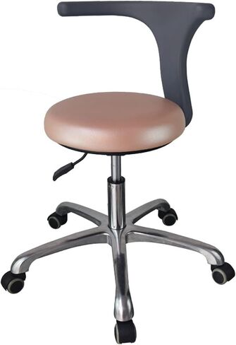 كرسي طبيب الأسنان، كرسي طب الأسنان الطبي، مقعد أسنان مع مسند ذراع يدور 360 درجة من جلد البولي يوريثان، كرسي تجميل قابل للتعديل لصالون الحلاقة in Kuwait