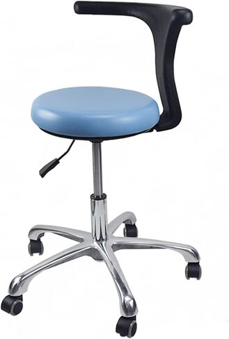 Dentist's Chair, Medical Dental Chair, Dental Stool with 360 Degree Rotation Armrest PU Leather, Adjustable Beauty Stool Salon Barber Chair in Saudi Arabia