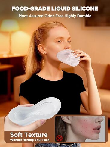 FVD1 Vocal Dampener, Transparent Voice Dampener for Singers Actors Performers, Ergonomic Voice Muffler, 25dB Noise Reducing Silencer for Singing Practice, Stress Relief, Warm-Up in Kuwait