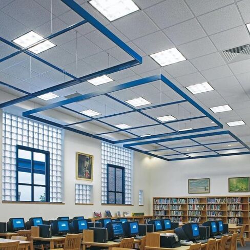 Generic (16 Pack) - 24"" x 24"" Armstrong White Ceiling Tiles, Acoustic Ceilings for Suspended Ceiling Grid Cortega - 704A (2x2) in Saudi Arabia
