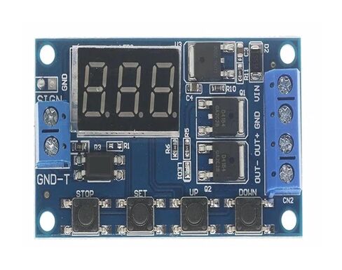 DC 12V 24V LED Digital Time Delay Relay Trigger Cycle Timer Switch Circuit Board in Saudi Arabia