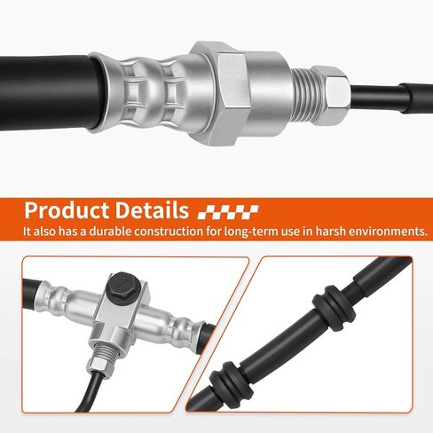 خط خرطوم الفرامل الأمامية ومجموعة الأنابيب لهوندا Sportrax 250 TRX250EX 2001-2005 45126-HM8-A01 45127-HN6-003 45128-HM8-000 in Saudi Arabia