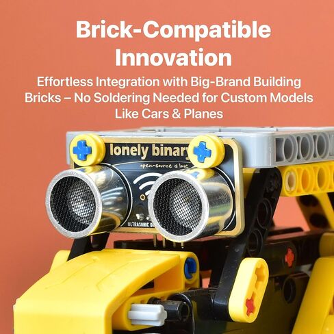 5 عبوات من مستشعر المسافة بالموجات فوق الصوتية - الإصدار الذهبي - يدعم 4 أوضاع (I2C، UART، 1-Wire، GPIO) HC-SR04 متوافق مع مشاريع Arduino وRaspberry Pi وESP32 in Kuwait