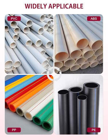 9In1 PVC Pipe Deburring Tool with Adjustable Chamfer Depth, PVC Pipe Chamfer Tool for 0.5"-4" Plastic Pipes (PVC/CPVC/ABS/PP/PE), PVC Pipe Reamer for Leak-Free Connections in Kuwait