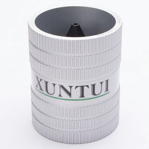 مخرطة أنابيب احترافية، مخرطة أنابيب داخلية وخارجية 1/4 بوصة إلى 1-1/4 بوصة، 45 شفرة فولاذية شديدة التحمل من سبائك 40Cr، أداة إزالة حواف الجسم من الألومنيوم للفولاذ المقاوم للصدأ والنحاس والبولي فينيل كلوريد in Kuwait