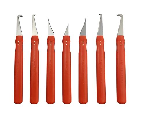 7pcs Plastic deburring Burr Knife Tool Flash Trimmer Plastic Parts Burr Scraper Flying Edge Burr Knife in Kuwait
