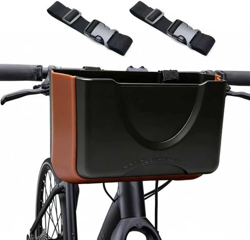 Foldable Bike Basket Detachable - Universal Fit for Bicycles, Scooters, Wheelchairs | Lightweight Storage for Commute, Keys, Wallets in Saudi Arabia