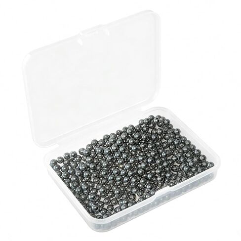 220Pcs 304 Stainless Steel Ball Bearings (5.5mm) Low Magnetic, Corrosion Resistant - for Paint Mixing, Food Machinery, Medical Equipment, Automotive Parts in Kuwait