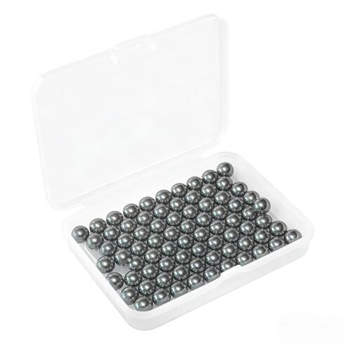 220Pcs 304 Stainless Steel Ball Bearings (5.5mm) Low Magnetic, Corrosion Resistant - for Paint Mixing, Food Machinery, Medical Equipment, Automotive Parts in Kuwait