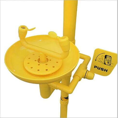 Emergency Spray Eyewash Machine, Abs Composite Eyewash, Double Nozzle, Safety Washing System Suitable for Factories and Laboratories in Kuwait