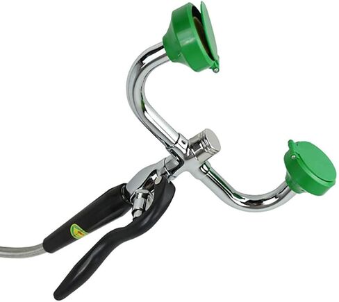 Laboratory Eyewasher, Full Copperbelt Hose, Emergency Eyewash Station, Double Nozzle Cleaner in Kuwait