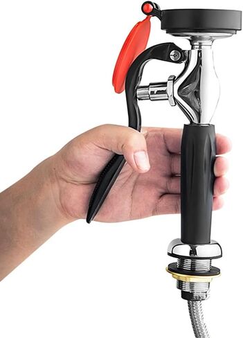 Eyewash Station Drench Hose Eye Wash Station Handheld Emergency Eyewash Station Unit Spray with 1.5M Hose for Lab and Industrial Use in Kuwait