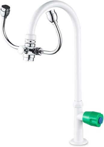 Dual-Port Taps, Emergency Eyewash, 180°Rotatable, Professional Brass Eyewash Equipment in Kuwait
