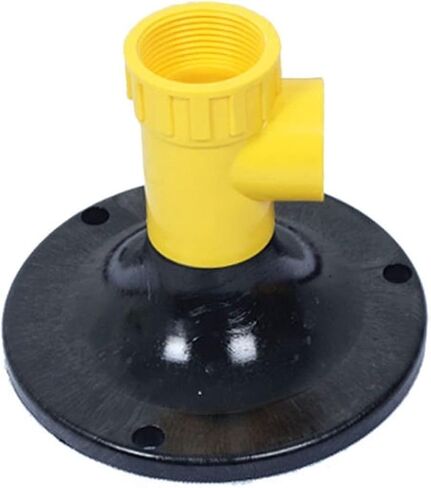 Vertical Eyewash, Emergency Shower Eyewash, Double Nozzle Carbon Steel Abs Coating, for Factory, Laboratory in Kuwait