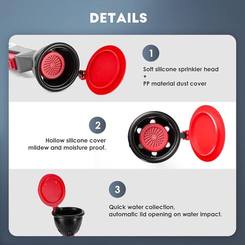 Portable Emergency Eyewash Station Handheld Eye Wash Station Temporary Rescue Equipment, Eye Flush Shower for Lab and Industrial Use in Kuwait
