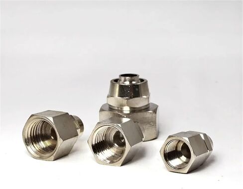 Air Fittings Pneumatic Hose Connectors Quick Twist Coupling Female Thread M5 1/81/4 1/2 Tube Connector 1Pcs(10-01) in Saudi Arabia