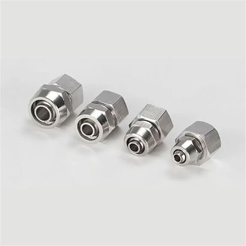 Air Fittings Pneumatic Hose Connectors Quick Twist Coupling Female Thread M5 1/81/4 1/2 Tube Connector 1Pcs(10-01) in Saudi Arabia