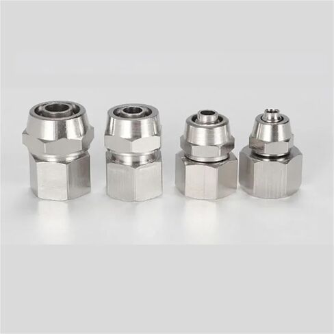 Air Fittings Pneumatic Hose Connectors Quick Twist Coupling Female Thread M5 1/81/4 1/2 Tube Connector 1Pcs(10-01) in Saudi Arabia