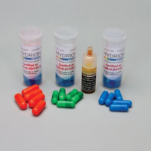 Buffer Set, Capsules, Color Coded, Ph 4, 7, & 10, Laboratory Grade in Saudi Arabia