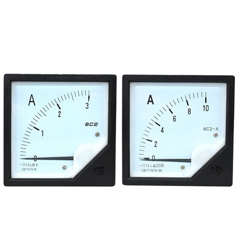 6C2 DC Ammeter Pointer 1A 2A 3A 5A 10A 30A 100A 200A Tester Gauge 1Pcs(200A 75mV) in Saudi Arabia
