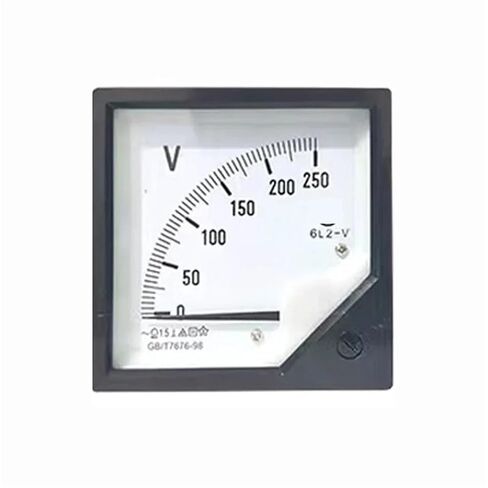 6L2-V 250V 300V 450V 500V 750V AC Analog Meter Panel Gauge Voltage Current 80 * 80MM Voltmeter Voltimetro Pointer 1Pcs(AC250V) in Saudi Arabia
