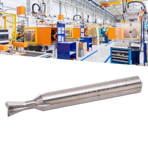 Dovetail Bit Carbide 6mm Shank 4 Flutes 50mm Length Universal Dovetail Milling Cutter for Woodworking and Metalworking Projects (75°) in Saudi Arabia