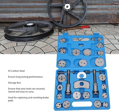 Tyenaza Brake Caliper Compression Tool Set, Disc Brake Caliper Compression Tool Kit, Universal Disc Brake Caliper and Piston Wind Back Tool Set with Case in Saudi Arabia