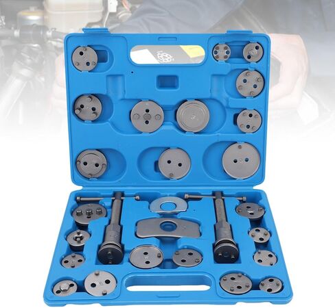 Tyenaza Brake Caliper Compression Tool Set, Disc Brake Caliper Compression Tool Kit, Universal Disc Brake Caliper and Piston Wind Back Tool Set with Case in Saudi Arabia