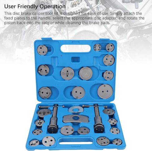 Tyenaza Brake Caliper Compression Tool Set, Disc Brake Caliper Compression Tool Kit, Universal Disc Brake Caliper and Piston Wind Back Tool Set with Case in Saudi Arabia