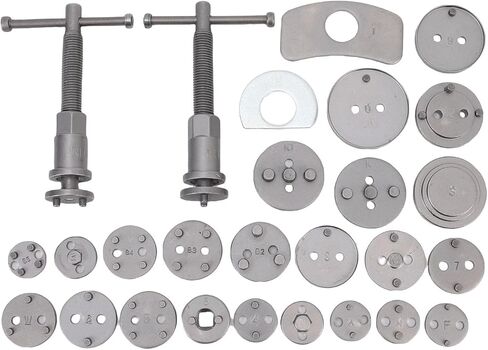 Tyenaza Brake Caliper Compression Tool Set, Disc Brake Caliper Compression Tool Kit, Universal Disc Brake Caliper and Piston Wind Back Tool Set with Case in Saudi Arabia