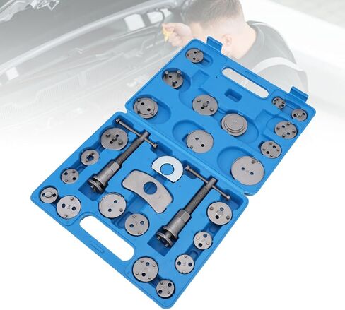 Tyenaza Brake Caliper Compression Tool Set, Disc Brake Caliper Compression Tool Kit, Universal Disc Brake Caliper and Piston Wind Back Tool Set with Case in Saudi Arabia