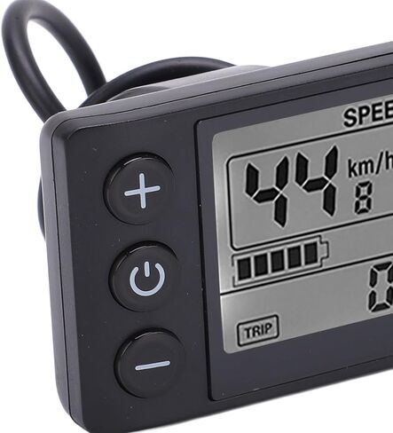 Electric LCD Display Meter, Electric S866 LCD Display Meter, Speedometer Odometer, 24V 36V 48V Control Panel with Plug for 22.2mm/0.9in Handlebars Brushless Motor Speed Controller Kit in Saudi Arabia