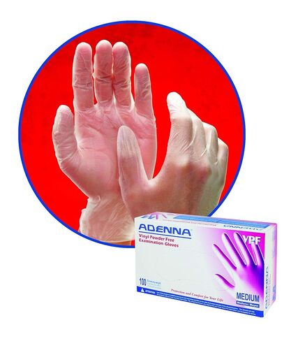 أدينا فينيل PF، شفاف، أملس - كبير (100) in Kuwait