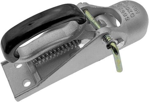 Anti-Rattle 2000KG Lever Type Towball Coupler Trailer Hitch Coupling No-Braked RV Caravan Components Camper Accessories Parts in Saudi Arabia