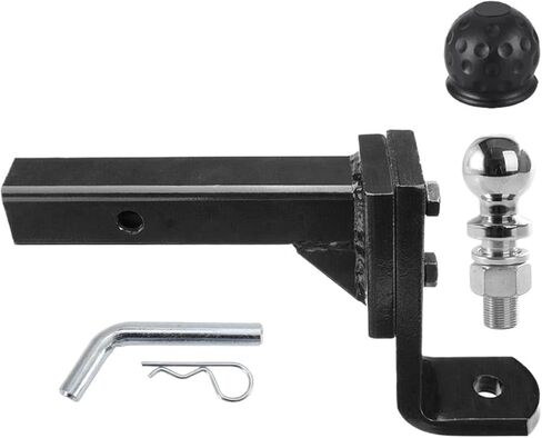 5 Hole Adjustable Height Tow Bar Hitch Drop Mount 50MM Ball Cap 4000 KG Trailer RV Camper Caravan Parts Accessories in Saudi Arabia